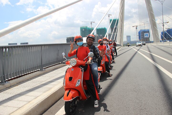 The Insider's Saigon With Female Ao Dai Riders Vespa 4,5 Hours - Image 4