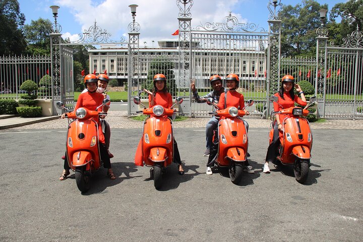 The Insider's Saigon With Female Ao Dai Riders Vespa 4,5 Hours - Image 5