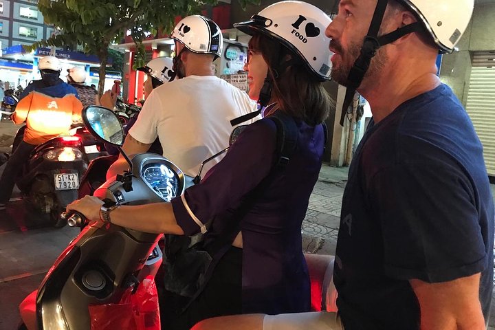 The Unique Ao Dai Street Food Tour By Scooter - Image 3