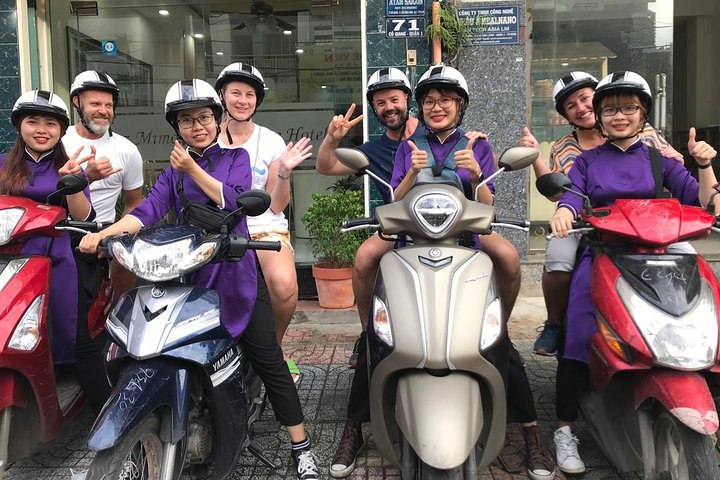 The Unique Ao Dai Street Food Tour By Scooter - Image 2