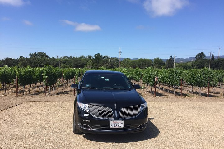 8-Hours Napa Wine Tour from San Francisco to Napa CA , Sedan up to 4 People - Image 1