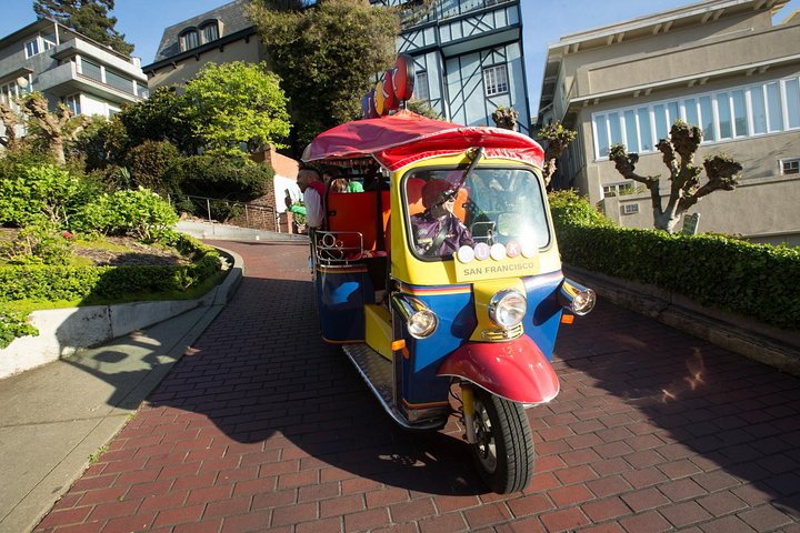 Private 2 or 3 Hour San Francisco City Tuk Tuk Tour w/ Fun Guide - Image 1
