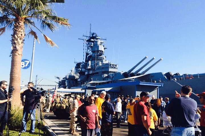  USS Iowa, Shoreline Village, Queen Mary Private Day Trip. - Image 1