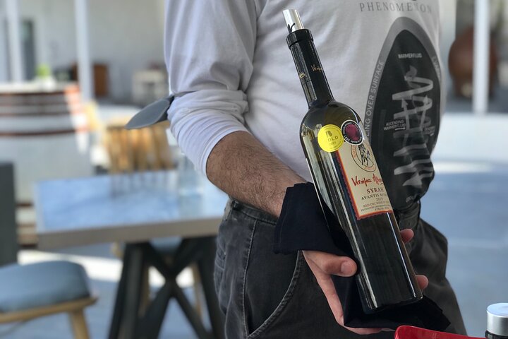 3 Wineries & Greek Gourmet Meal -Santorini Private Wine Tasting  - Image 4