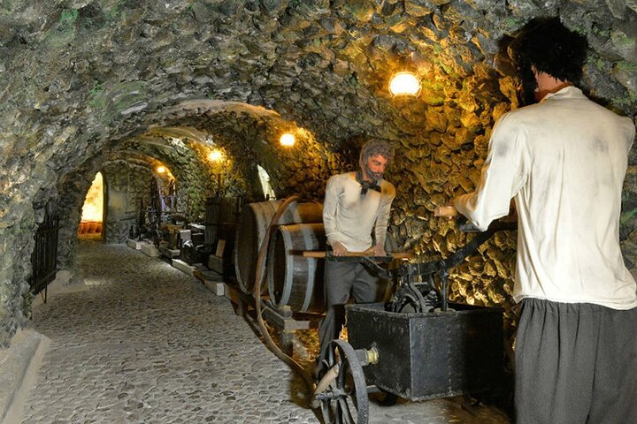 Cave Wine Museum Tour in Santorini with Tasting and Pick Up - Image 1