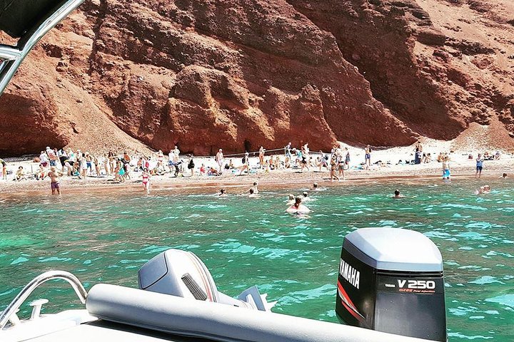 Day Private Cruise to Caldera & Hot Springs via White&Black beach from Santorini - Image 4