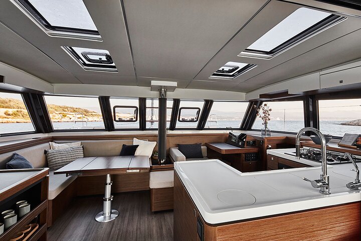  Full-Day Private Tour in Santorini by Luxury Catamaran - Image 4