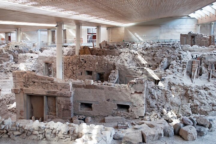 Private All-day Santorini Tour with Archeology and Wine Tasting - Image 2