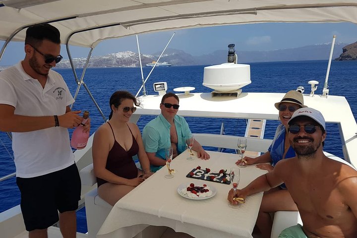 Private Day Yachttrip from Santorini to Thirasia via Red beach & Hot Springs  - Image 3