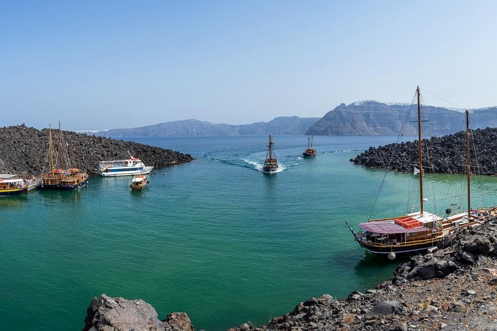 Private Full Day Trip from Santorini on a Catamaran  - Image 3