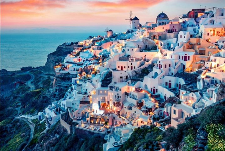 ~PRIVATE Half Day Santorini road tour 4 hours Book with us~ - Image 1