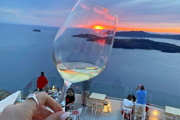 Private Wine Tasting Tour With a Santorini Sunset Ending - Image 2
