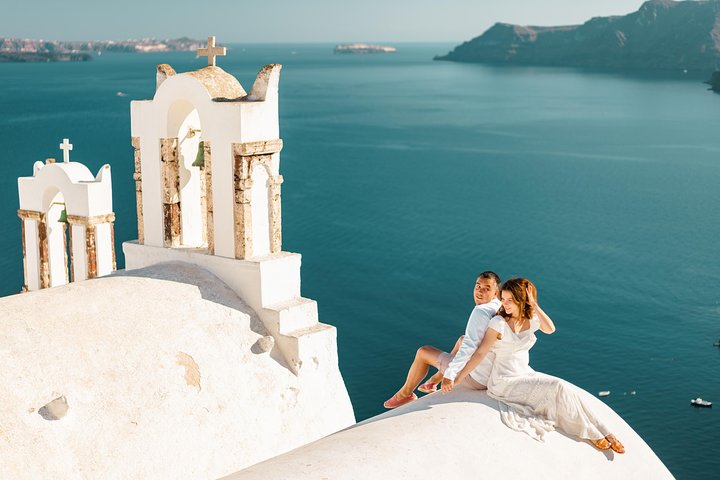 Santorini car tour with a local - Image 1