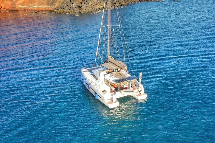 Santorini Luxury Catamaran Private Cruise - Image 4