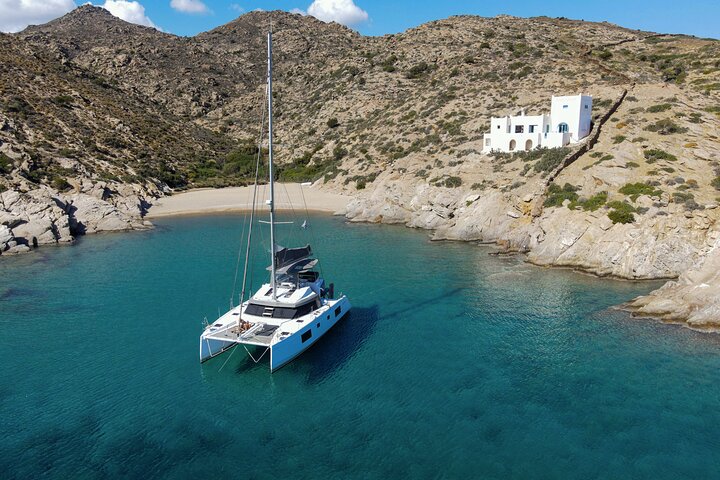 Santorini Private Morning and Sunset Half-Day Yacht Tour - Image 1