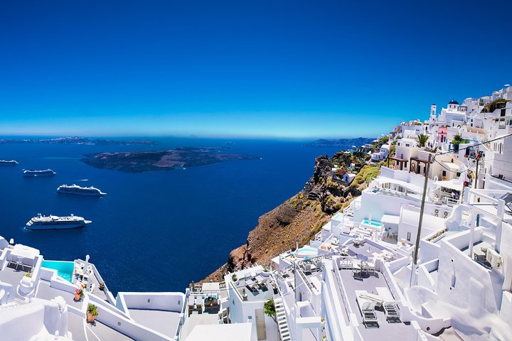 Santorini Private Tour 5hours Wine and local product tasting - Image 3