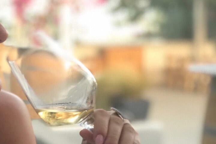 Santorini wine tasting and traditional cave settlement tour - Image 1