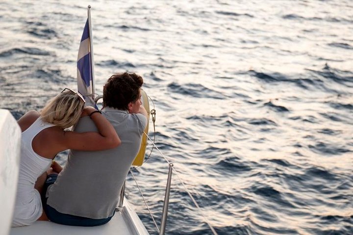 Shared Golden Sunset Trip of Santorini via Hot Springs & White Beach - Image 5