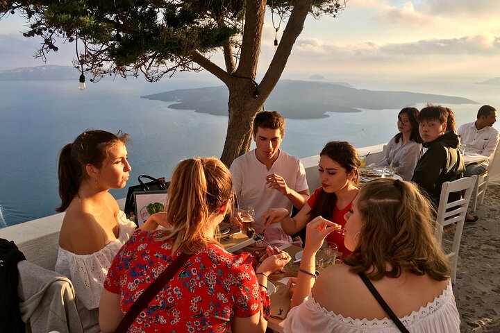 Small-Group or Private Sunset Walking Tour of Santorini with Tastings & Drinks - Image 1