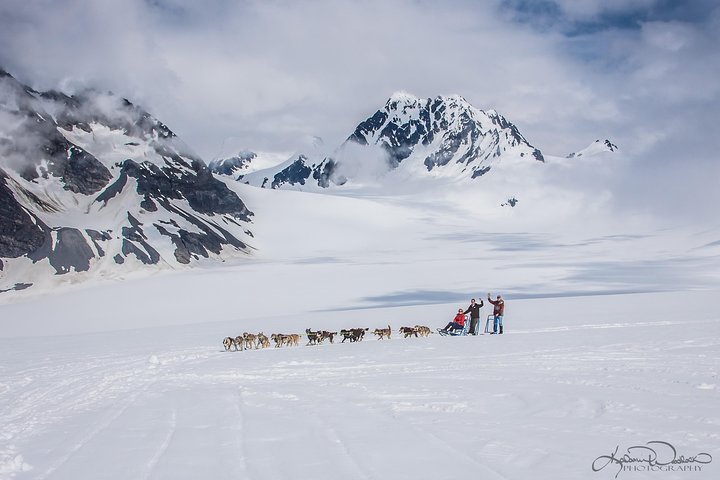 Helicopter and Glacier Dog Sledding Tour from Seward - Image 1