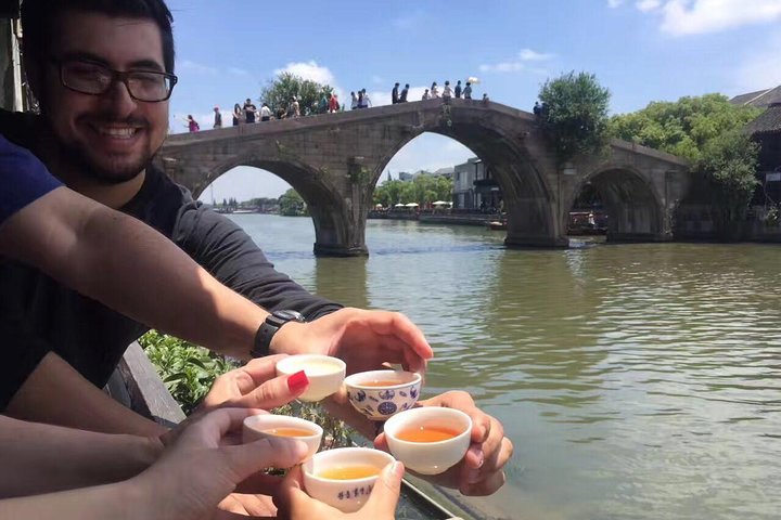 Private Half Day Tour: Zhujiajiao Ancient Water Town with Local Delicacies - Image 1