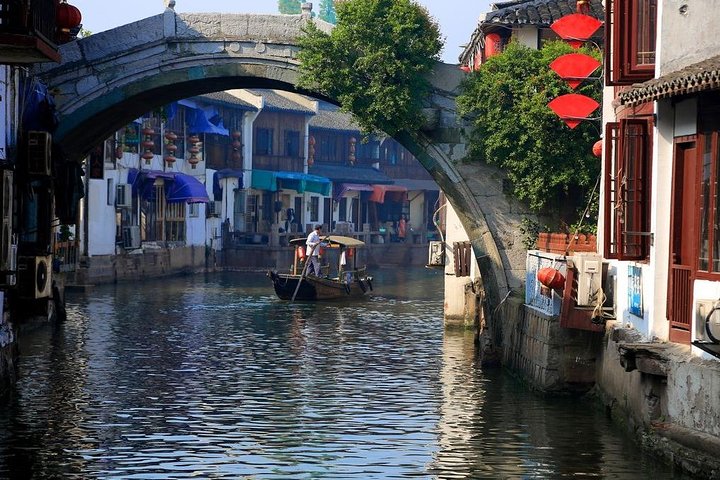 Shanghai Layover Tour to Zhujiajiao Water Town with Maglev Train Ride Option - Image 1