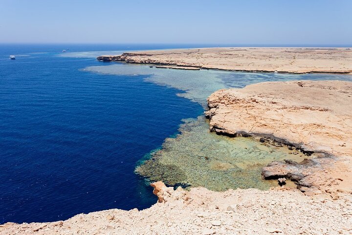 Ras Mohamed Nature Reserve Snorkeling Tour w/ White Island by Yacht - Image 1