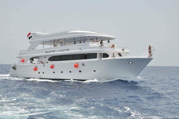 Snorkeling Trip White Island and Ras Mohamed by Boat with Lunch - Image 1
