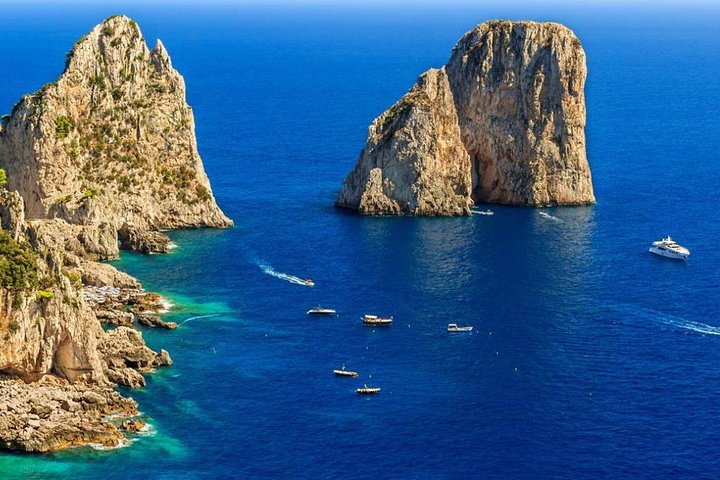 Capri and Blue Grotto, Sorrento and Pompeii Private Tour from Naples - Image 2