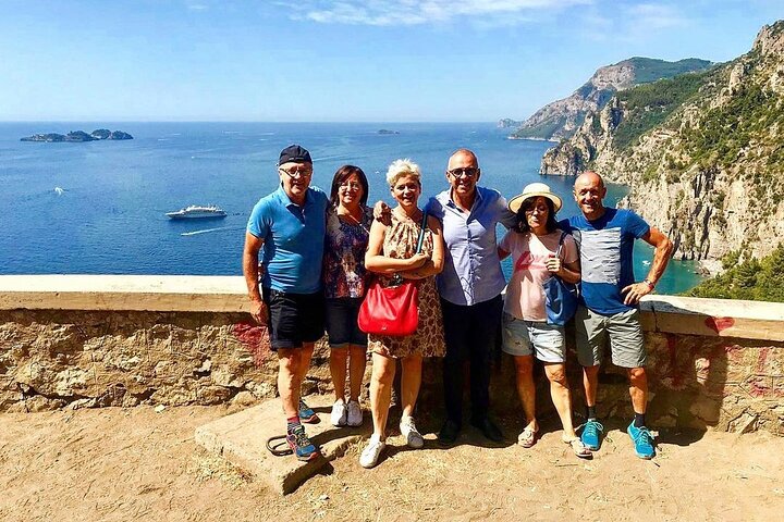 From Naples or Sorrento: Amalfi Coast experiences Positano, Ravello and Amalfi - Image 1