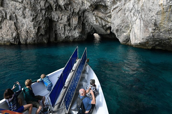 Full-Day Guided Boat Tour to Capri Island from Sorrento - Image 1