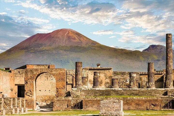 Full Day Private Tour of Pompeii and Naples from Sorrento - Image 1