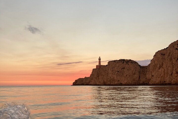 Private Sunset Boat Tour Capri From Sorrento on Classic "GOZZO" - Image 1