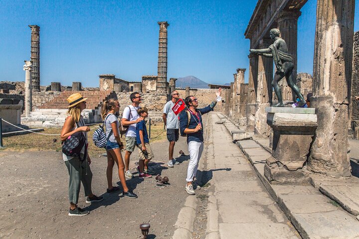  Skip the line Private Pompeii and Herculaneum Tour with Local Guide - Image 1