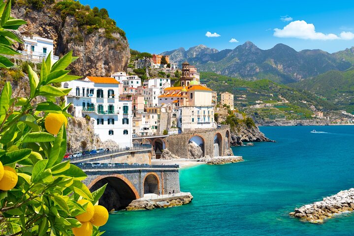 Small Group Amalfi Coast Tour from Sorrento in a Mercedes Van - Image 1