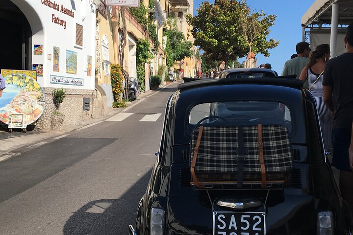 Vintage car 500 Photo shoot on The amalfi coast  - Image 2