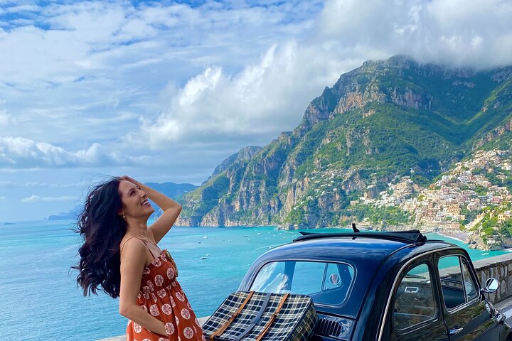 Vintage car 500 Photo shoot on The amalfi coast  - Image 5