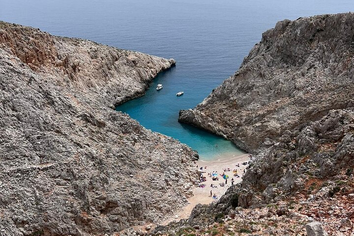 7-Hour Private Beach Activity in Seitan Limania with Short Hiking - Image 1