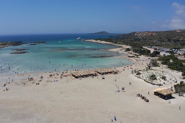 Private Van Tour to Elafonissi with SUP Board from Chania - Image 1