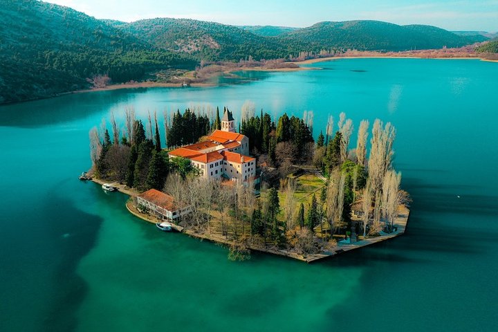 Krka Waterfalls with Gastro Experience Private Tour from Split - Image 1