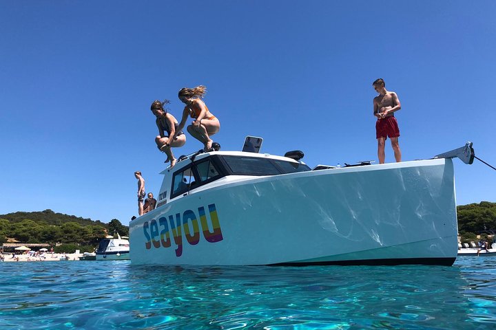 Luxury Blue Cave, Hvar and Vis Boat Tour from Split and Brac - Image 1