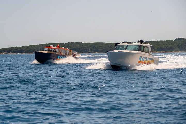 Private Luxury Boat tour for 12 from Split, Brac, Trogir, Hvar - Image 3