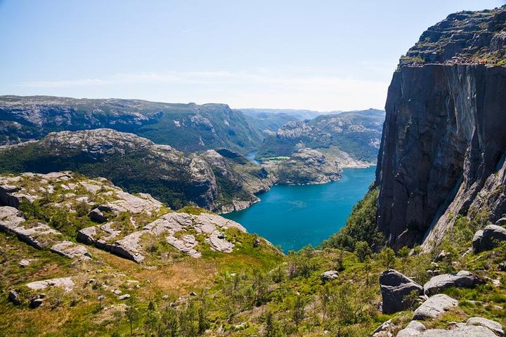 Stavanger: Waterfalls, Caves and Rock Tour By Sea - Image 1