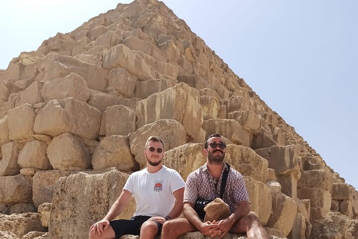 8-Hour Tour to The Pyramids, Sphinx, Museum, Bazaar, Includes Camel Ride + Lunch - Image 2