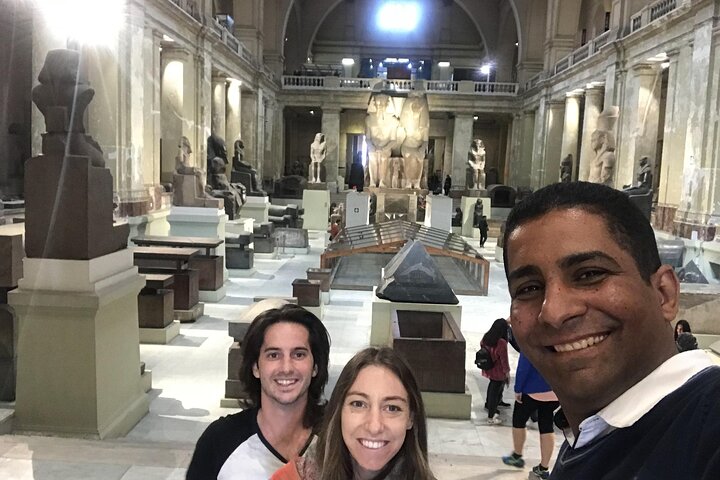 Cairo Airport visit Tour Pyramids & Egyptian Museum & Bazar & Nile Dinner Cruise - Image 3
