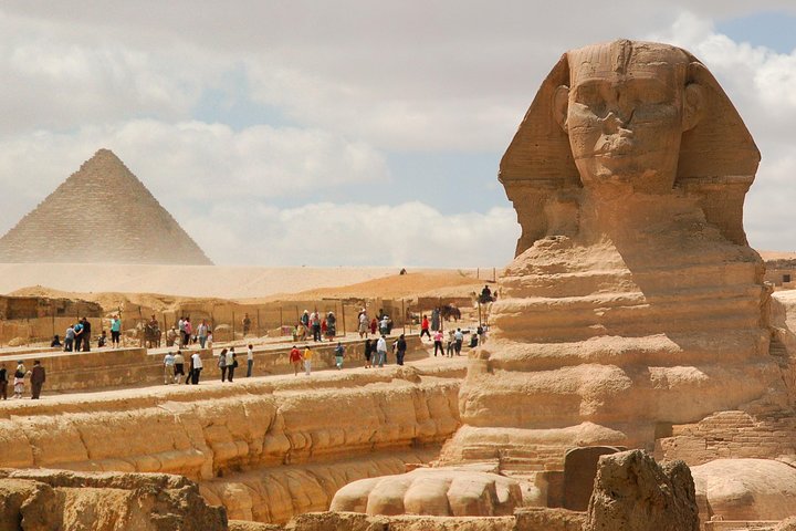 Cairo Layover Tour to Giza Pyramids Sphinx,Camel Ride,Lunch& the Egyptian Museum - Image 2