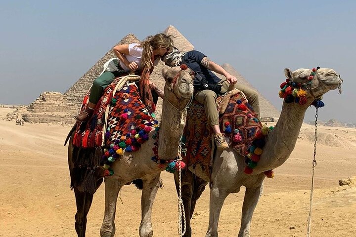 Cairo Layover Tour to Giza Pyramids Sphinx,Camel Ride,Lunch& the Egyptian Museum - Image 5
