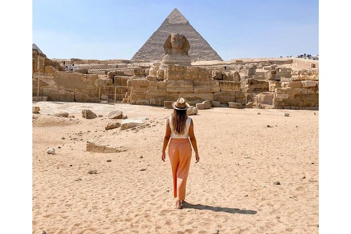 Day Tour to Giza pyramids & sphinx & saqqara and Memphis  - Image 1