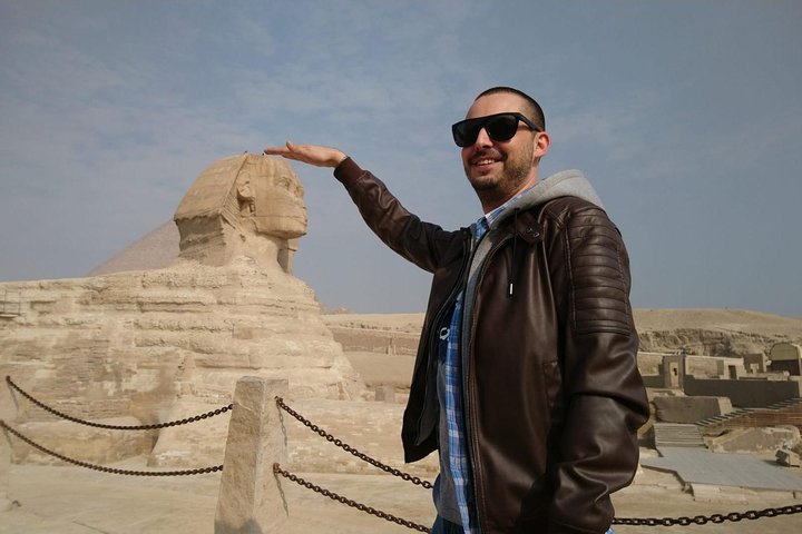 Full-day Tour in Giza Pyramids Sphinx Saqqara Memphis Dahshur - Image 1