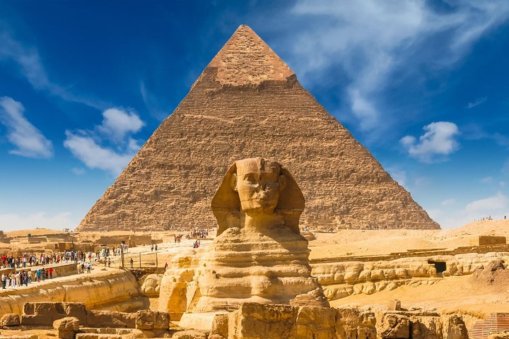 Full day tour to Giza Pyramids, Memphis, Sakkara & Dahshur with private guide - Image 1